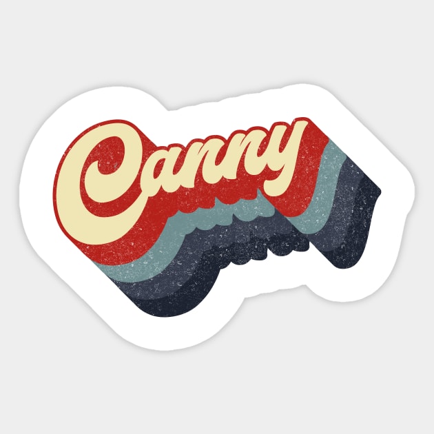 Geordie saying, Canny Sticker by BOEC Gear